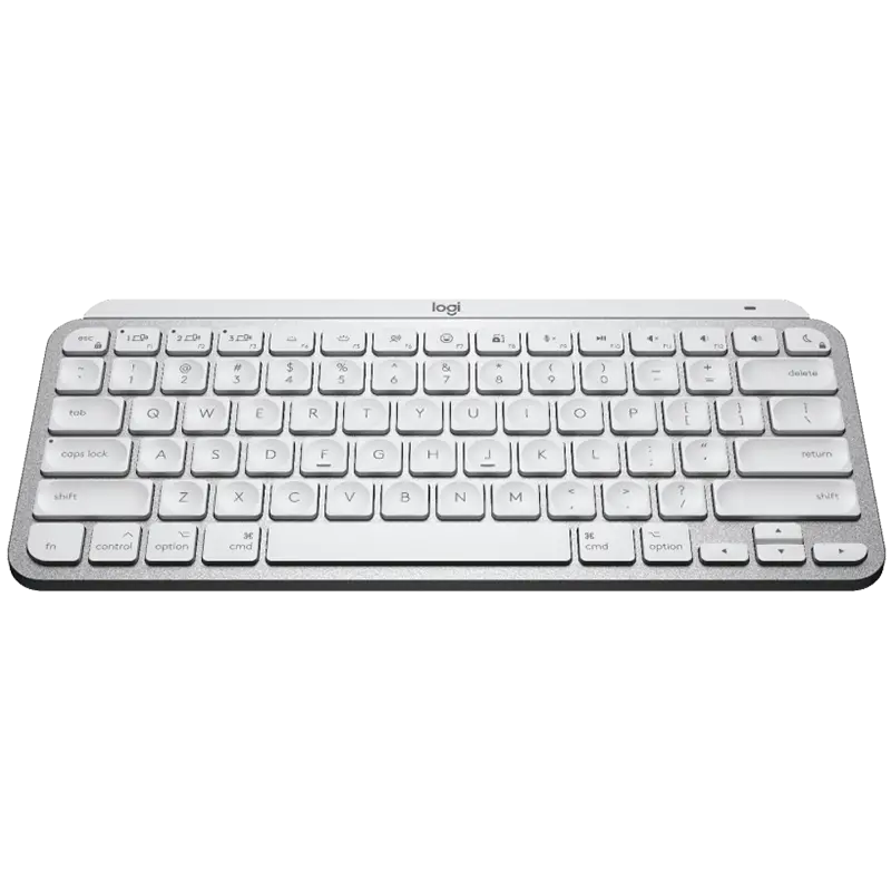 Πληκτρολόγιο, Logitech MX Keys Mini For Mac Μινιμαλιστικό Ασύρματο Φωτιζόμενο Πληκτρολόγιο - PALE GREY - US Intl - EMEA - image 1