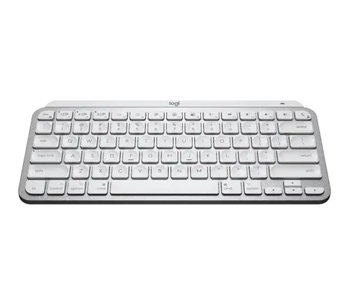 Клавиатура, Logitech MX Keys Mini For Mac Minimalist Wireless Illuminated Keyboard - PALE GREY - US Intl - EMEA - image 1