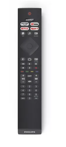 Телевизор, Philips 32PFS6906/12, 32" FHD LED 1920x1080, DVB-T2/C/S2, Ambilight 3, HDR10+, HLG, Android 10, Dolby Vision, Dolby Atmos, Quad Core, BT 5.0, HDMI, USB, Cl+, 802.11n, Lan, 16W RMS, Silver - image 2