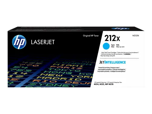 Консуматив, HP 212X High Yield Cyan Original LaserJet Toner Cartridge