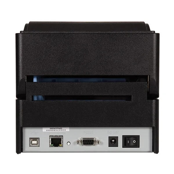 Етикетен принтер, Citizen Label Desktop printer CL-E321 Thermal Transfer+Direct Print Speed 200mm/s, Print Width(max.)4"(104 mm)/Media Width(min-max)1"- 5"(25.4-118.1 mm)/Roll Size(max)5"(125 mm), Core Size 1"(25mm),Resol.203dpi/Interface USB/RS-232/LAN EN Plug(EU) Black - image 4