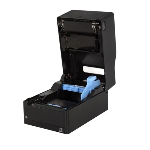 Етикетен принтер, Citizen Label Desktop printer CL-E321 Thermal Transfer+Direct Print Speed 200mm/s, Print Width(max.)4"(104 mm)/Media Width(min-max)1"- 5"(25.4-118.1 mm)/Roll Size(max)5"(125 mm), Core Size 1"(25mm),Resol.203dpi/Interface USB/RS-232/LAN EN Plug(EU) Black - image 6