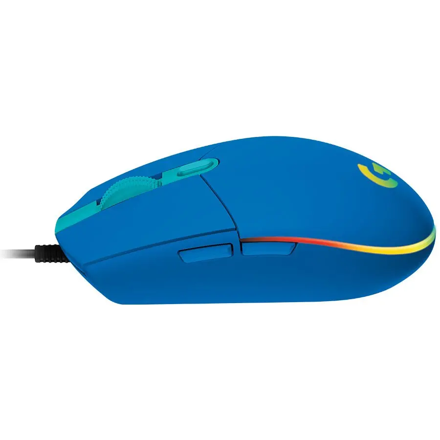 Mouse, Logitech G203 LIGHTSYNC mouse gaming - Albastru - USB - N/A - EMEA - G203 LIGHTSYNC Gaming PC Group - image 1