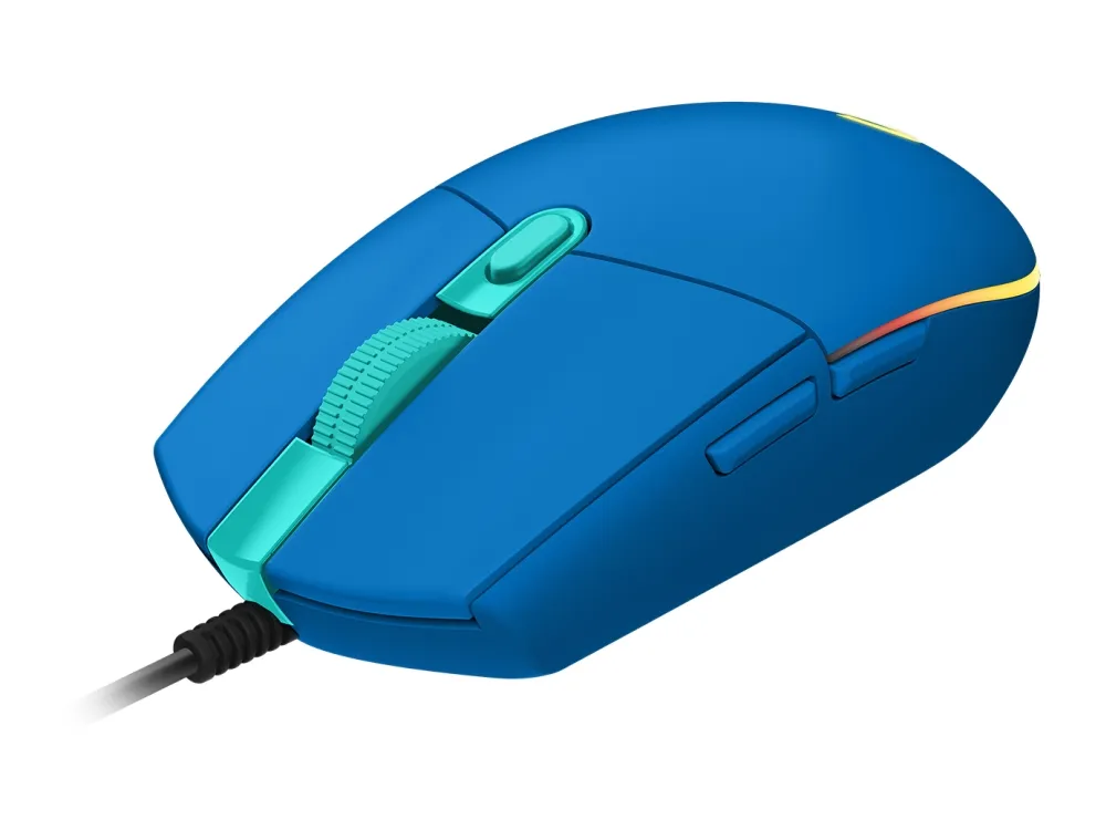 Мишка, Logitech G203 LIGHTSYNC Gaming Mouse - Blue - USB - N/A - EMEA - G203 LIGHTSYNC Gaming PC Group - image 2