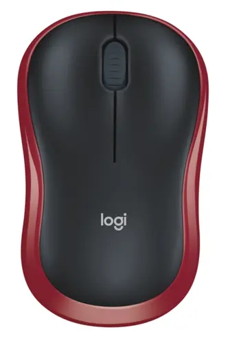 Мишка, Logitech Wireless Mouse M185 - RED - 2.4GHZ - N/A - EWR2 - 10PK ARCA AUTO - image 1