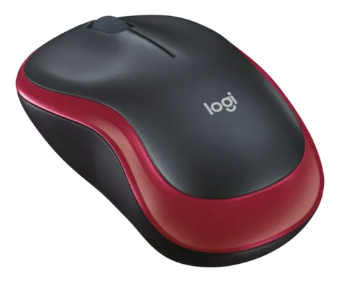 Мишка, Logitech Wireless Mouse M185 - RED - 2.4GHZ - N/A - EWR2 - 10PK ARCA AUTO