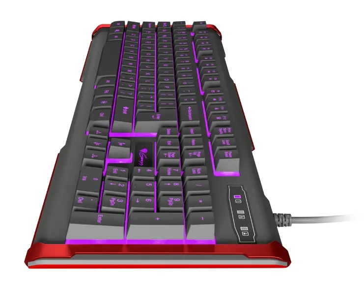 Клавиатура, Genesis Gaming Keyboard Rhod 410 US Layout Backlight - image 3