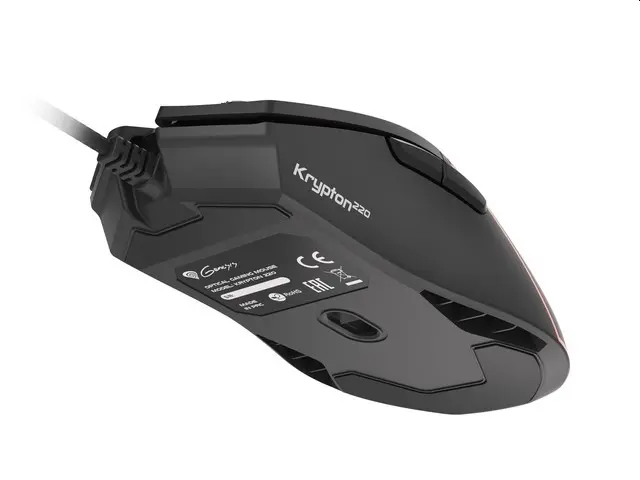 Mouse, Genesis Gaming Krypton 220 RGB 6400 DPI Cu Software Negru - image 5