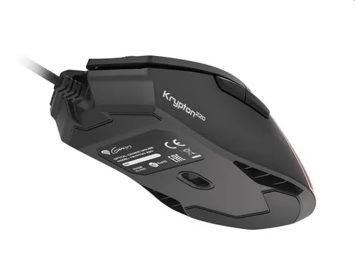 Mouse, Genesis Gaming Krypton 220 RGB 6400 DPI Cu Software Negru - 6
