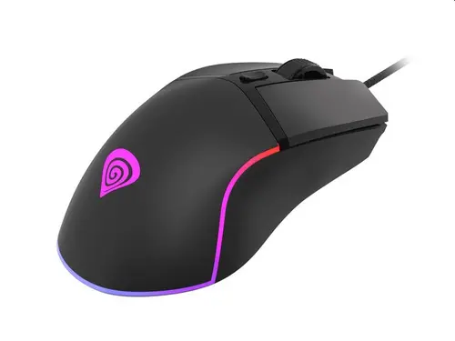Ποντίκι, Genesis Gaming Krypton 220 RGB 6400 DPI Με Λογισμικό Μαύρο