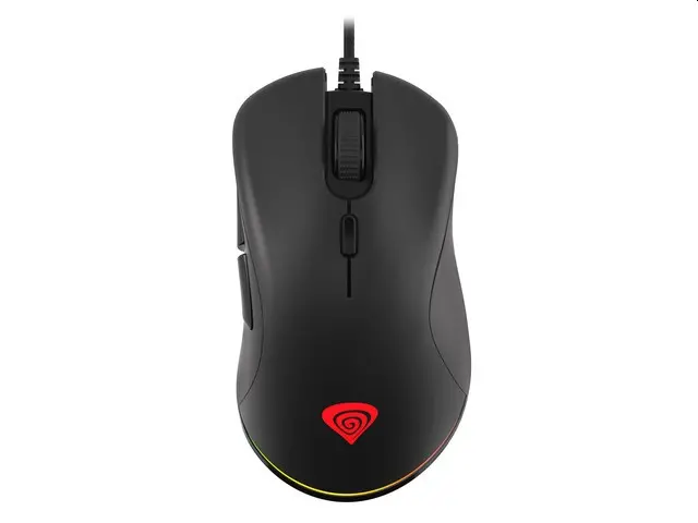Ποντίκι, Genesis Gaming Mouse Krypton 200 Silent Optical 6400 DPI με λογισμικό, μαύρο - image 1