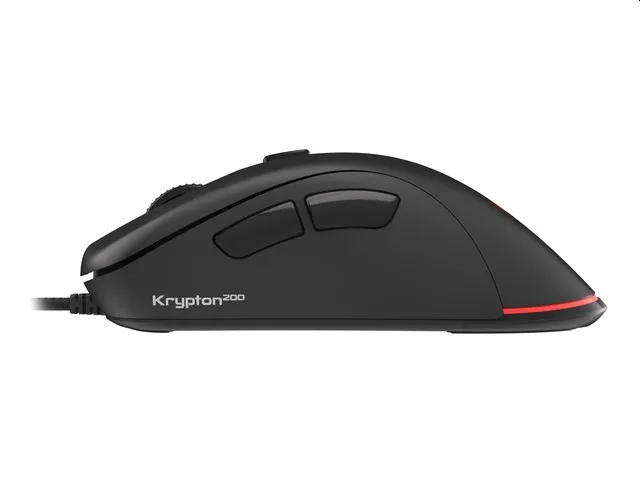 Мишка, Genesis Gaming Mouse Krypton 200 Silent Optical 6400 DPI With Software Black - image 4