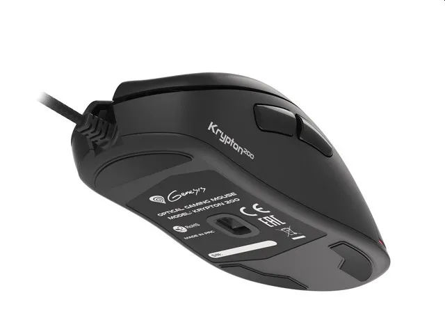 Мишка, Genesis Gaming Mouse Krypton 200 Silent Optical 6400 DPI With Software Black - image 5