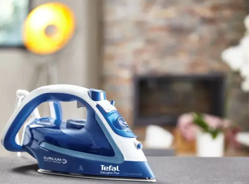 Ютия, Tefal FV5735E0, Easygliss Plus, dark blue, 2500W - 45g/min - shot 220g/min - Antidrip smart technology - Auto-off - water tank 270 ml - Durilium AirGlide - image 7