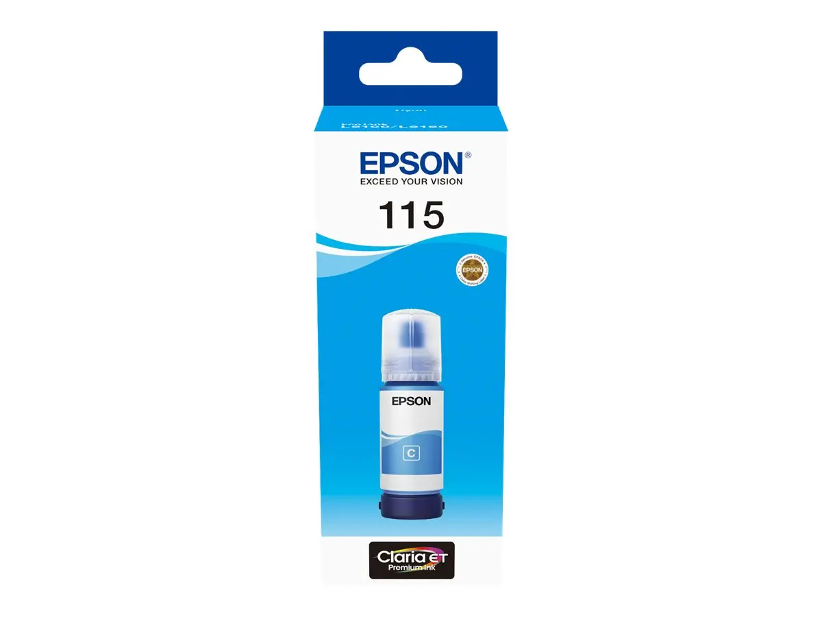 Consumabil, Epson 115 EcoTank Sticlă de cerneală Cyan