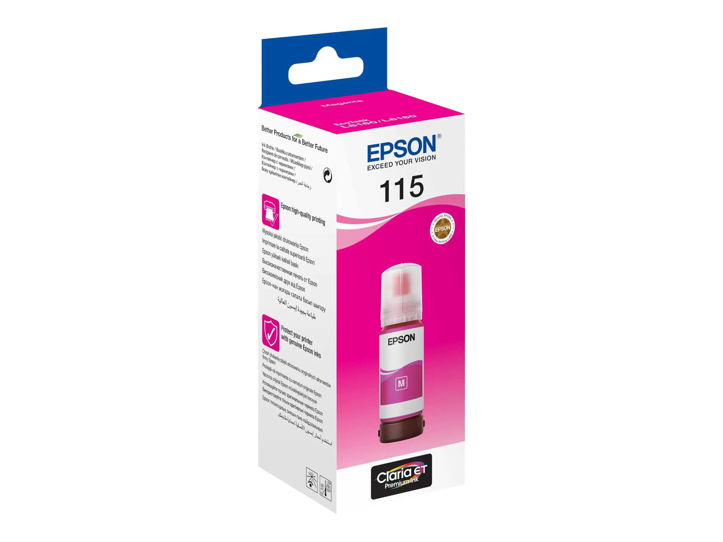 Консуматив, Epson 115 EcoTank Magenta ink bottle - image 1