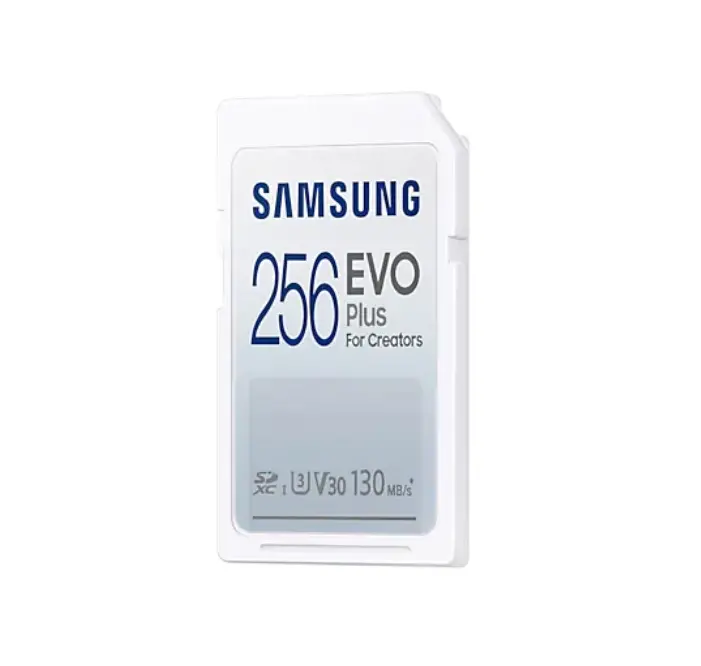 Памет, Samsung 256GB SD Card EVO Plus, Class10, Transfer Speed up to 130MB/s - image 2