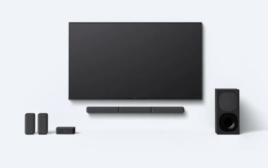 Σύστημα ήχου, Sony HT-S40R, 5.1ch Home Cinema Soundbar System, μαύρο - image 1