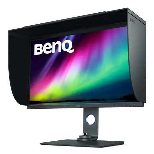 Монитор, BenQ SW321C 32" IPS, 5ms (GtG), 3840x2160 4K, Photographer Monitor, 99.9% AdobeRGB, 95% P3, 100% sRGB, HDR10/HLG&24/25/30p, AQCOLOR, PColor Sync, Puck G2, 1000:1, 16 bit 3D-LUT, 250 cd/m2, HDMI x2, DP,USB Type-C PD60W, USB 3.1Hub, CardReader, HAdj.150mm - image 3