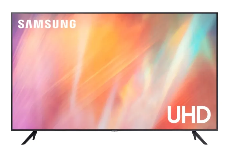 Телевизор, Samsung 75" 75AU7172 4K UHD LED TV, SMART, Crystal Processor 4K, 2200 PQI, HDR 10+, Mega Contrast, Dolby Digital Plus, Q-Symphony, 3xHDMI, 2xUSB, WiFi, Bluetooth, Tizen, Black
