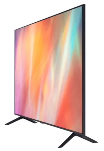 Телевизор, Samsung 75" 75AU7172 4K UHD LED TV, SMART, Crystal Processor 4K, 2200 PQI, HDR 10+, Mega Contrast, Dolby Digital Plus, Q-Symphony, 3xHDMI, 2xUSB, WiFi, Bluetooth, Tizen, Black - image 3