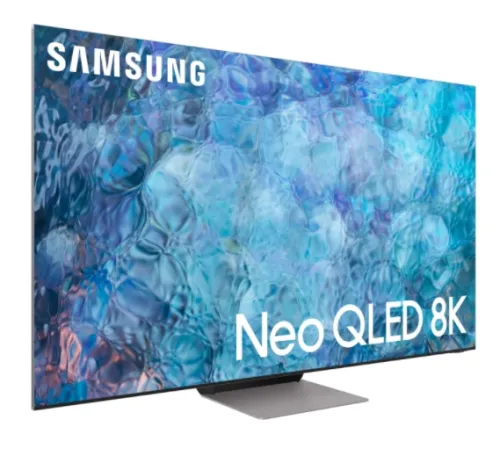 Телевизор, Samsung 75'' 75QN900A Neo QLED 8K FLAT, SMART, 4900 PQI, Quantum Matrix Pro, Direct Full Array 8x, Micro Dimming, Quantum HDR 3000, HDR 10+, Dolby Digital Plus, Q-Symphony, Mirroring, Bixby, Bluetooth 5.2, Wi-Fi 6, 4xHDMI, 3xUSB, Frameless, Tizen, Silver - image 2