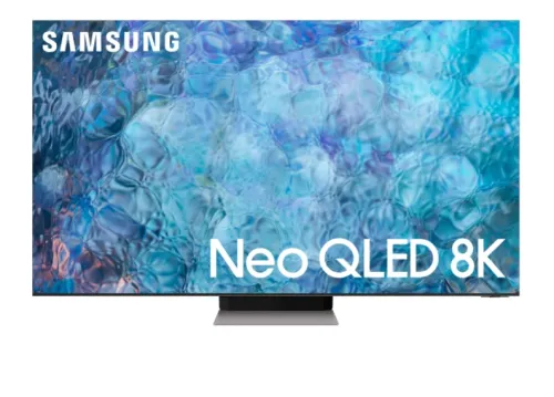 Телевизор, Samsung 75'' 75QN900A Neo QLED 8K FLAT, SMART, 4900 PQI, Quantum Matrix Pro, Direct Full Array 8x, Micro Dimming, Quantum HDR 3000, HDR 10+, Dolby Digital Plus, Q-Symphony, Mirroring, Bixby, Bluetooth 5.2, Wi-Fi 6, 4xHDMI, 3xUSB, Frameless, Tizen, Silver