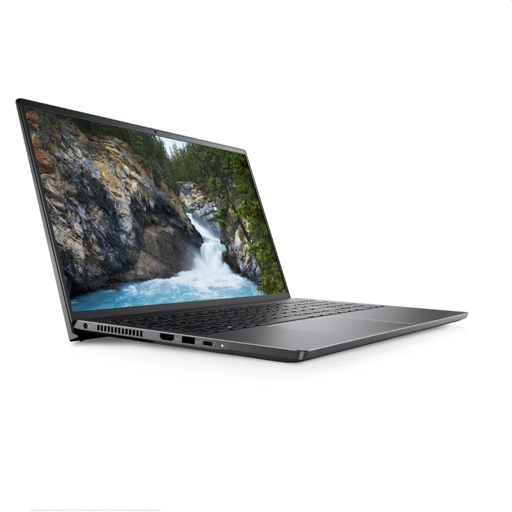 Лаптоп, Dell Vostro 7510, Intel Core i7-11800H (24MB Cache, up to 4.6 GHz), 15.6" FHD (1920x1080) WVA 300nits AG, 16GB, 8GBx2, DDR4, 3200MHz, 512GB SSD M.2 PCIe NVMe, GeForce RT 3050 4GB GDDR6, Cam & Mic, Wi-Fi 6, BT, Backlit Kb, Win 10 Pro, 3Y BOS, black - image 1