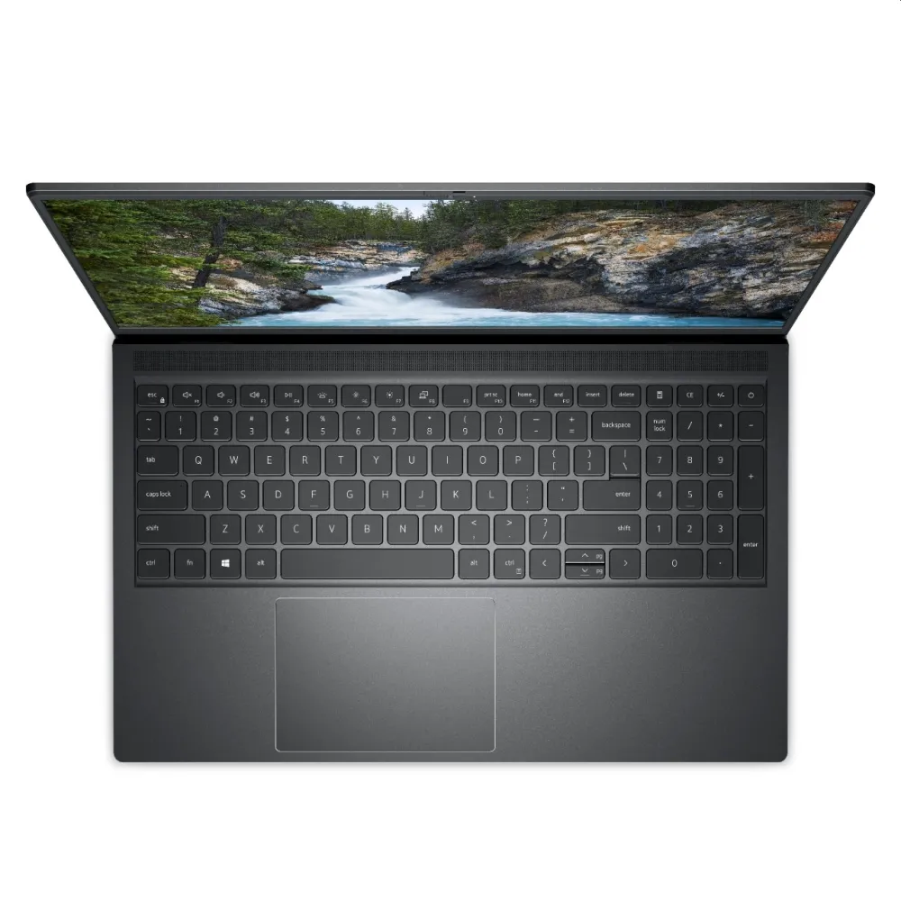 Лаптоп, Dell Vostro 7510, Intel Core i7-11800H (24MB Cache, up to 4.6 GHz), 15.6" FHD (1920x1080) WVA 300nits AG, 16GB, 8GBx2, DDR4, 3200MHz, 512GB SSD M.2 PCIe NVMe, GeForce RT 3050 4GB GDDR6, Cam & Mic, Wi-Fi 6, BT, Backlit Kb, Win 10 Pro, 3Y BOS, black - image 3