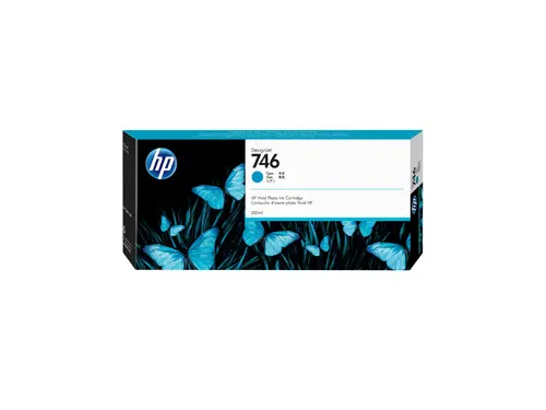Αναλώσιμο, HP 746 300-ml Cyan DesignJet Κασέτα Μελανιού - 1