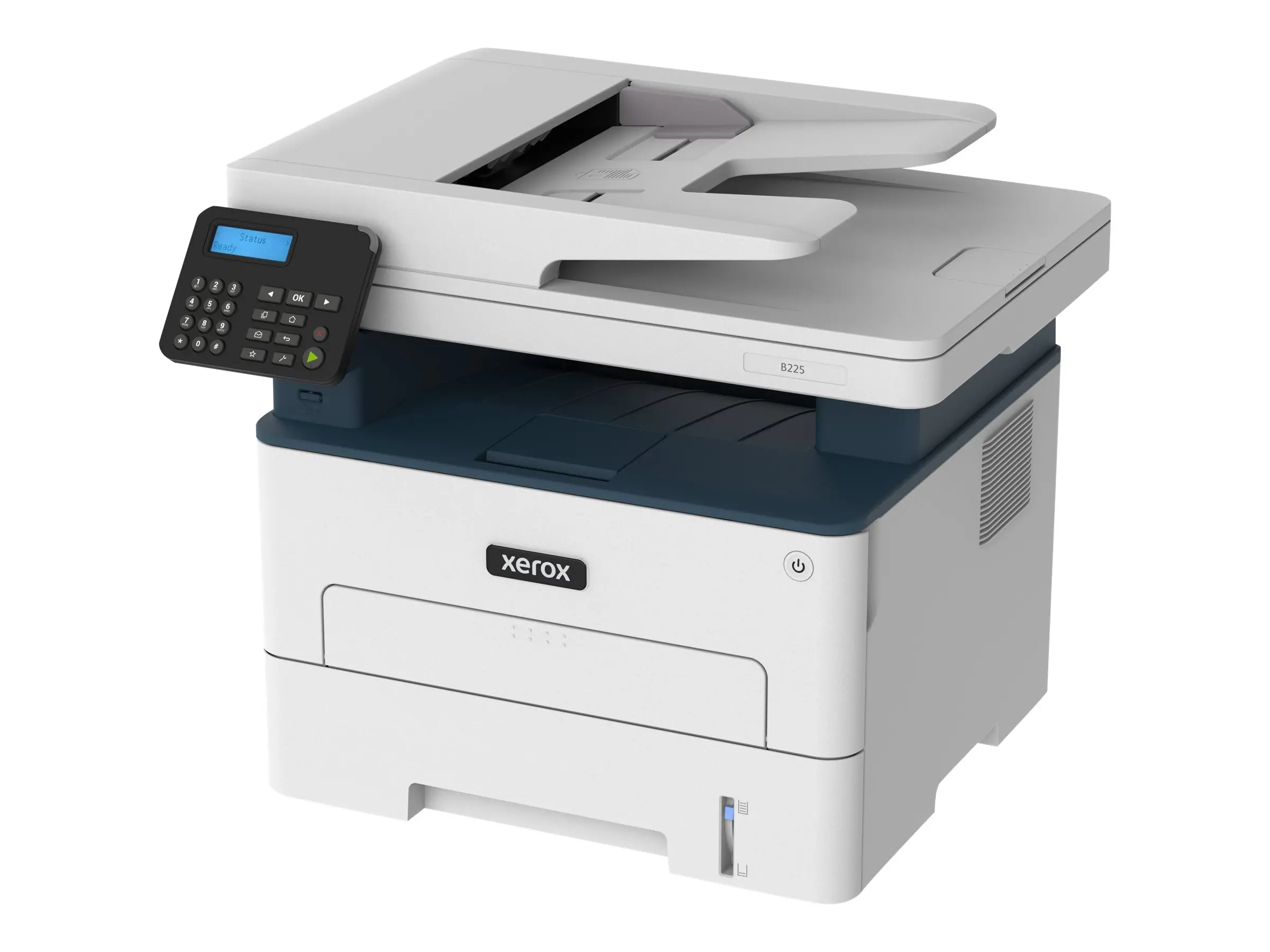 Лазерно многофункционално устройство, Xerox B225 A4 mono 3 in 1 MFP 34ppm. Duplex, Network, WiFi - image 1