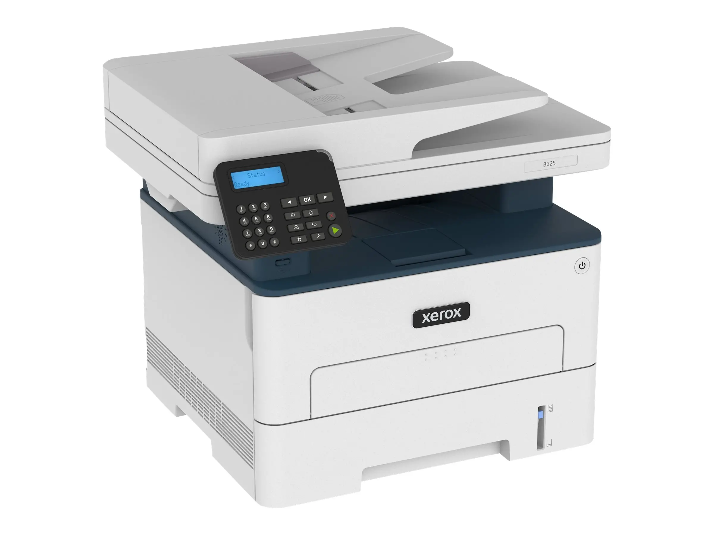 Лазерно многофункционално устройство, Xerox B225 A4 mono 3 in 1 MFP 34ppm. Duplex, Network, WiFi - image 3