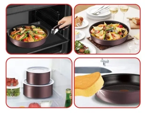 Комплект тигани и тенджери, Tefal L2379302, INGENIO SET 4P ING5 COOK AND CLEAN LIE DE V - image 8