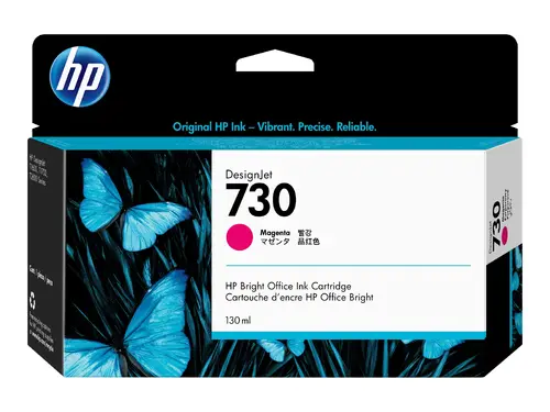 Консуматив, HP 730 130-ml Magenta Ink Cartridge - image 2