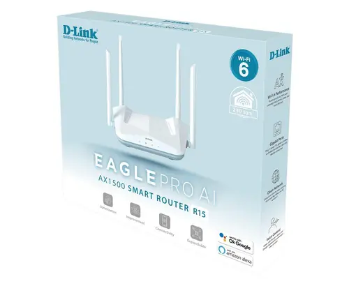 Рутер, D-Link Eagle Pro AI AX1500 Smart Router - image 3