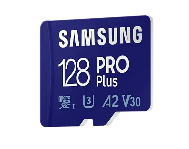 Памет, Samsung 128GB micro SD Card PRO Plus with Adapter, Class10, Read 160MB/s - Write 120MB/s - image 1