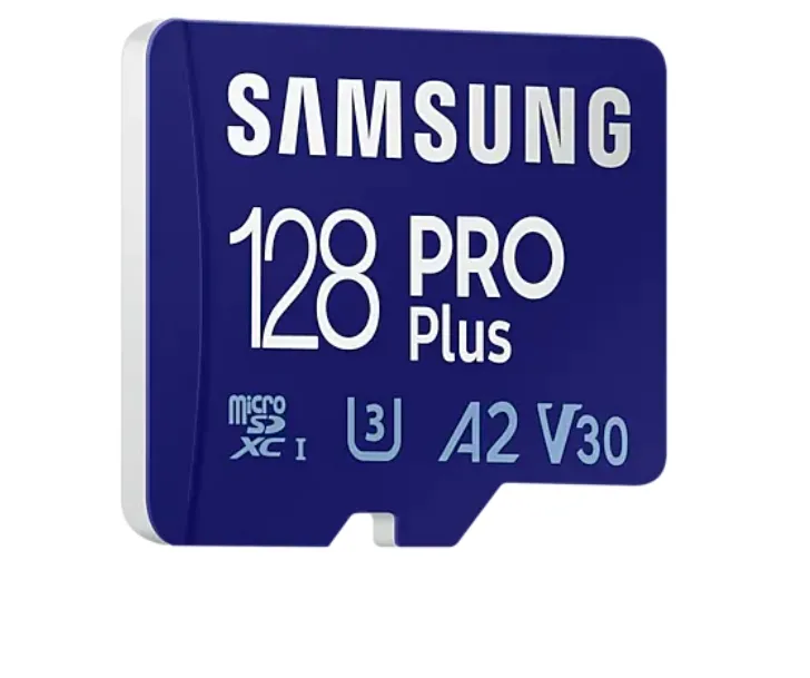 Памет, Samsung 128GB micro SD Card PRO Plus with Adapter, Class10, Read 160MB/s - Write 120MB/s - image 2
