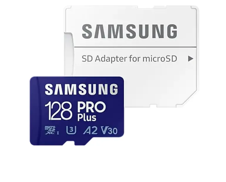 Памет, Samsung 128GB micro SD Card PRO Plus with Adapter, Class10, Read 160MB/s - Write 120MB/s - image 3