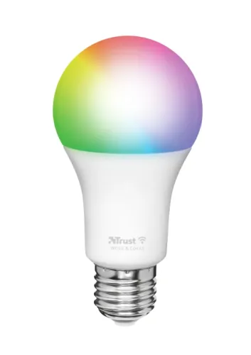 Крушка, TRUST Smart WiFi RGB LED Bulb E27