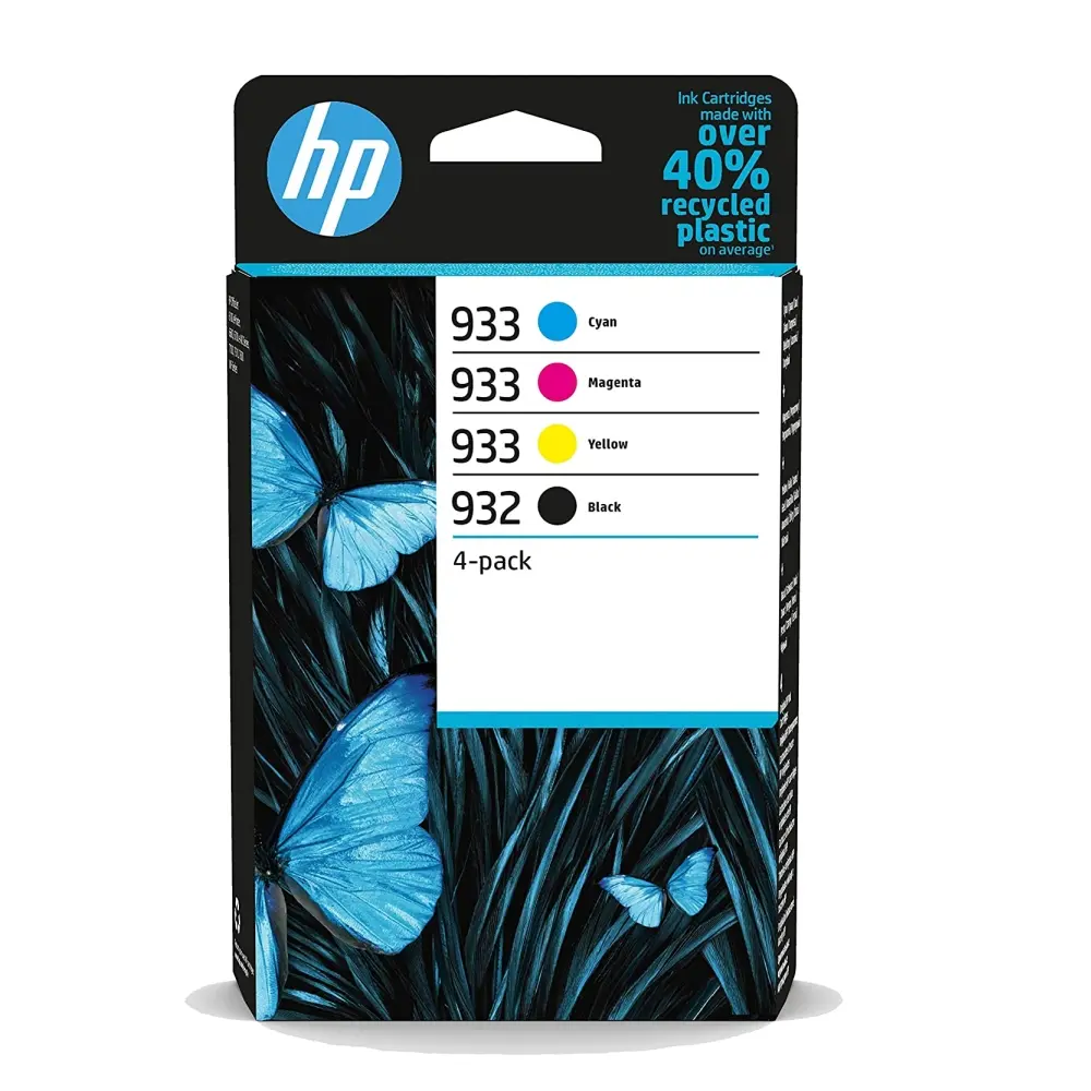 Consumabil, HP 932 Black / 933 CMY Set original de 4 cartușe de cerneală