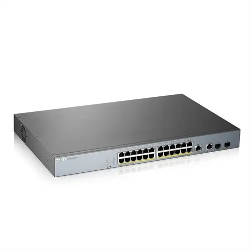 Комутатор, ZyXEL GS1350-26HP, 26 Port managed CCTV PoE switch, long range, 375W - image 3