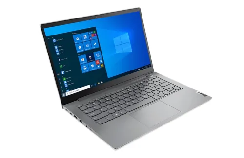 Лаптоп, Lenovo ThinkBook 14 G2 Intel Core i3-1115G4 (3GHz up to 4.1GHz, 6MB), 8GB DDR4 3200MHz, 256GB SSD, 14" FHD (1920x1080) IPS AG, Intel UHD Graphics, WLAN, BT, FPR, 720p Cam, 3 cell, Backlit KB, Win 10 Home, 3Y - image 1