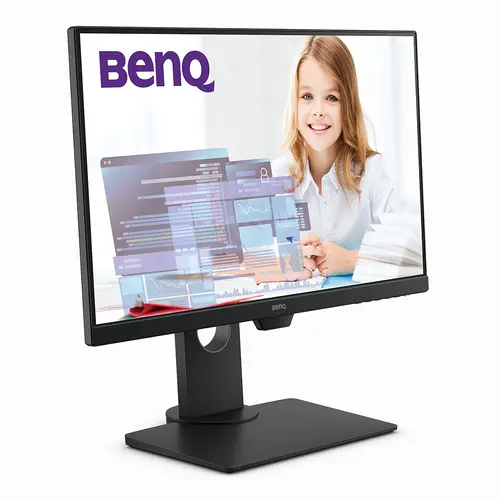 Монитор, BenQ GW2480T, 23.8'' IPS, 5ms, 1920x1080 FHD, Business Eye Care Monitor, 72% NTSC?, Flicker-free, B.I., LBL, 1000:1, DCR 20M:1, 8 bit, 250cd/m2, VGA, HDMI, DP, Audio Line In, Speakers, Ergonomic Slim Bezel Design, Height Adj. Pivot, Swivel, Tilt, Black - image 3