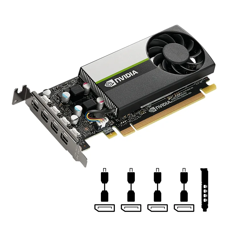 Видео карта, PNY Nvidia T1000 4GB GDDR6 LP - image 1