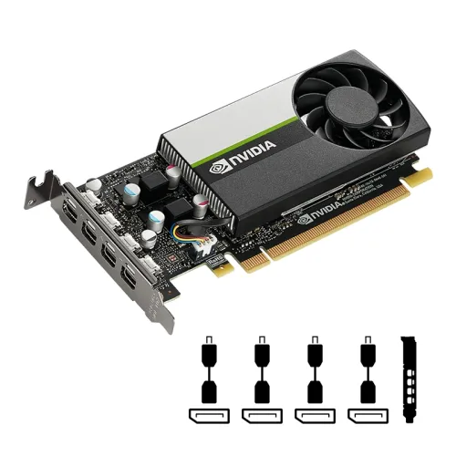 Видео карта, PNY Nvidia T1000 4GB GDDR6 LP - image 1