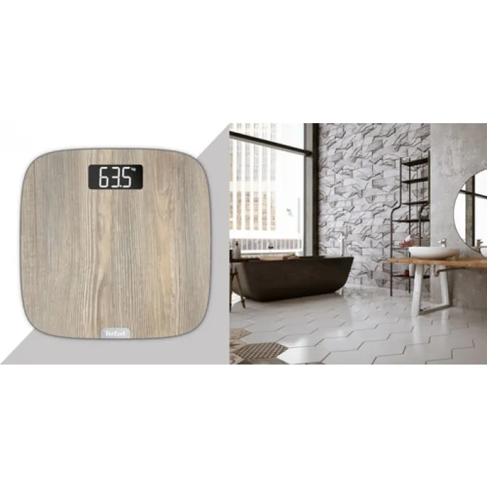 Везна, Tefal PP1600V0, Bathroom scale Origin wood effect - image 5