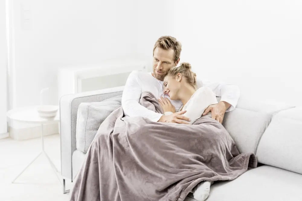 Pătură electrică, Beurer HD 75 Cosy Taupe Pătură încălzită; 6 temperaturi; oprire automată după 3 ore; comutator detașabil; lavabilă la 30°, Oko-Tex - image 4