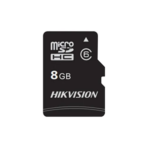Памет, HikVision 8GB microSDHC, Class 10, UHS-I, TLC, up to 45MB/s read speed, 10MB/s write speed