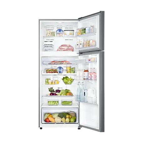 Хладилник, Samsung RT46K6630S9/EO, Refrigerator, Total 455 l, refrigerator 343 l, freezer 113 l, Twin Cooling Plus, No Frost, Multi Flow, External Display, Water dispenser, Energy Efficiency F, Noise level 40 dBA, 183/72.6/70, Polished stainless steel - image 4