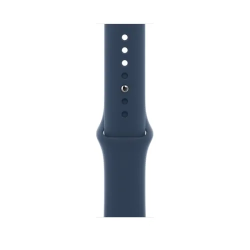 Часовник, Apple Watch Series 7 GPS, 45mm Blue Aluminium Case with Abyss Blue Sport Band - Regular - image 2